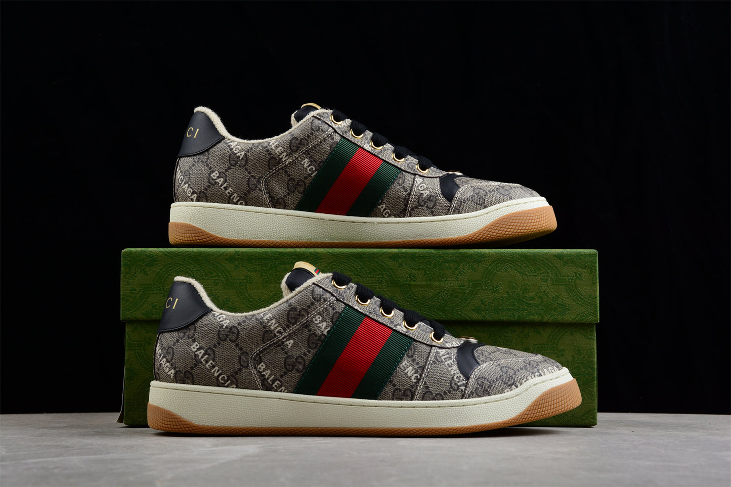 Gucci Distressed Screener sneaker