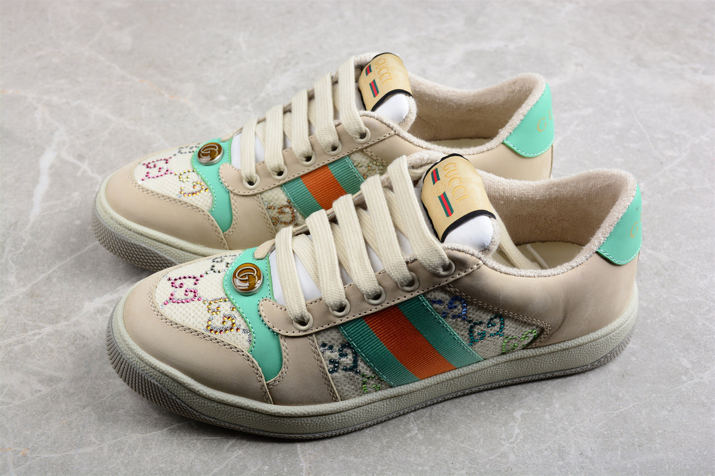 Gucci Distressed Screener sneaker