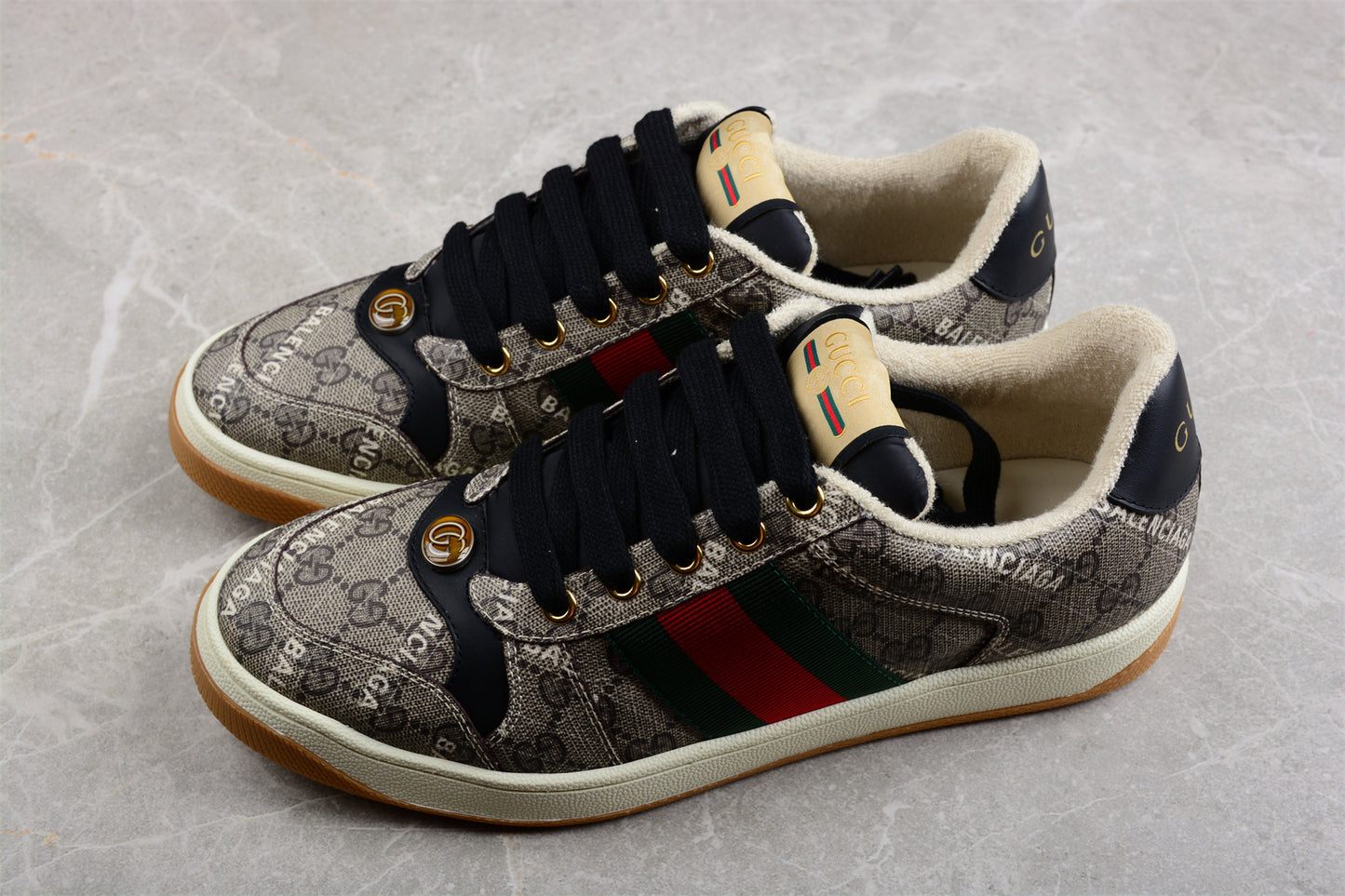 Gucci Distressed Screener sneaker