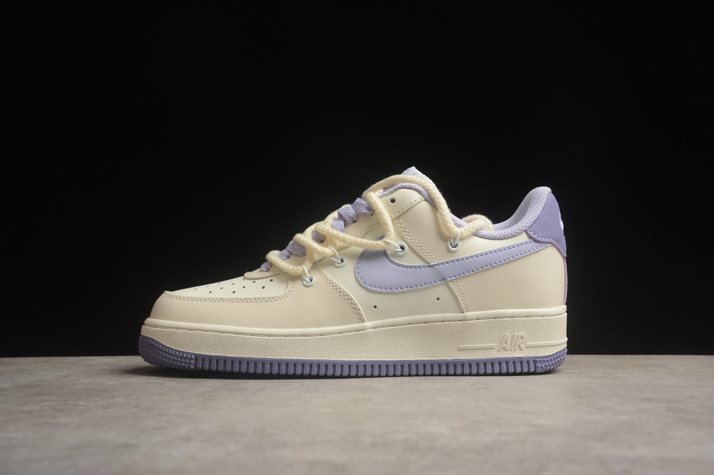 Nk Air Force 1'07 Low Milk White/Blue" BD7701-022