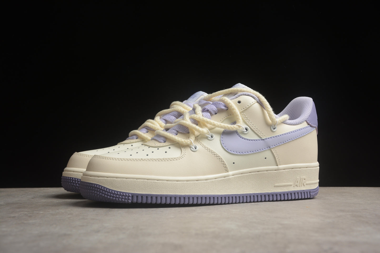 Nk Air Force 1'07 Low Milk White/Blue" BD7701-022