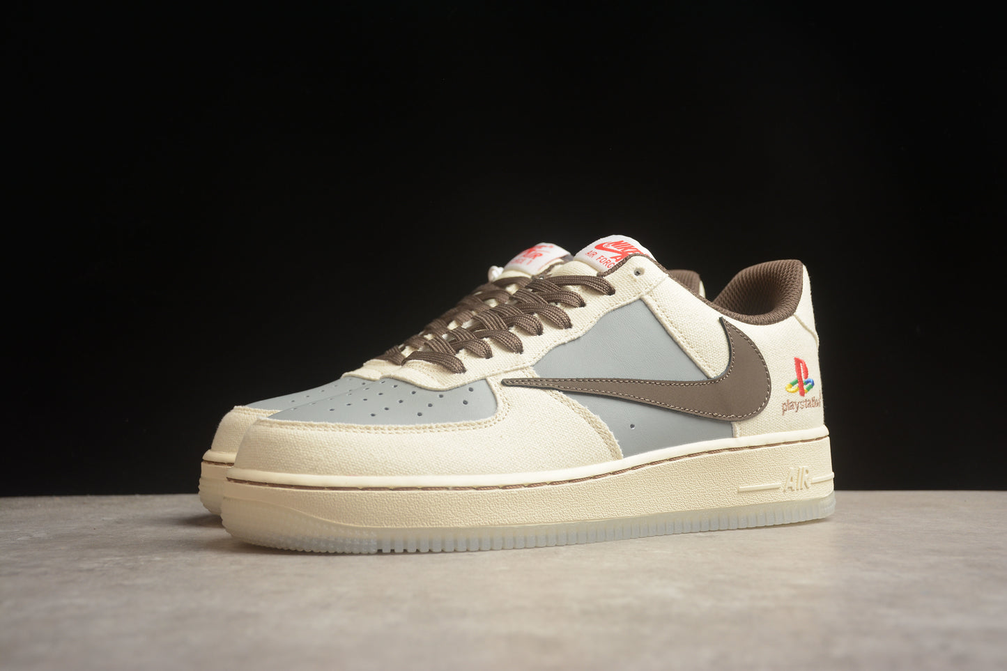 Nk Travis Scott x Playstation x Nk Air Force 1'07 Low BQ5826-208