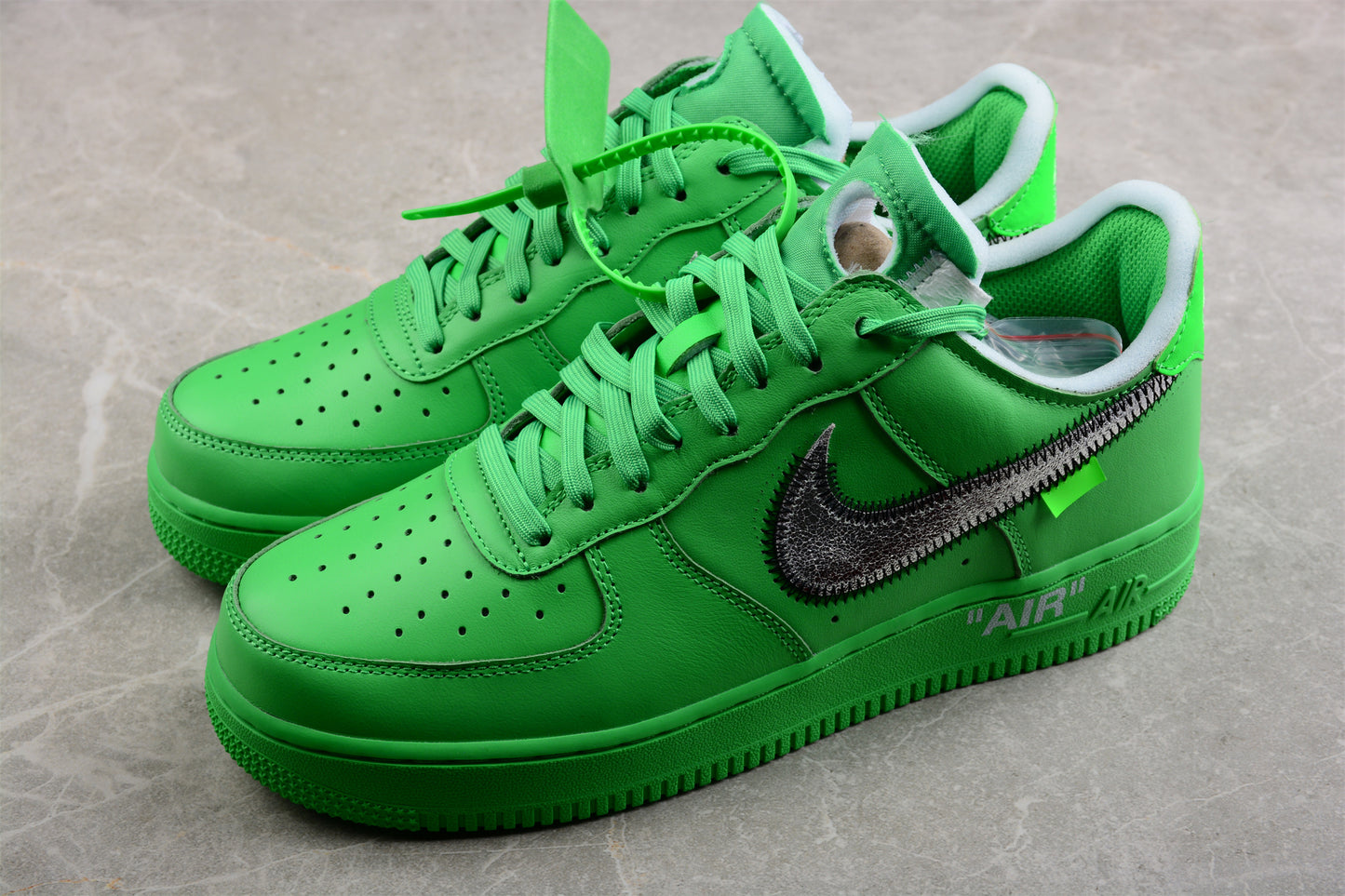 OFF-WHITE X NK Air Force 1 " Green " OW DX1419-300