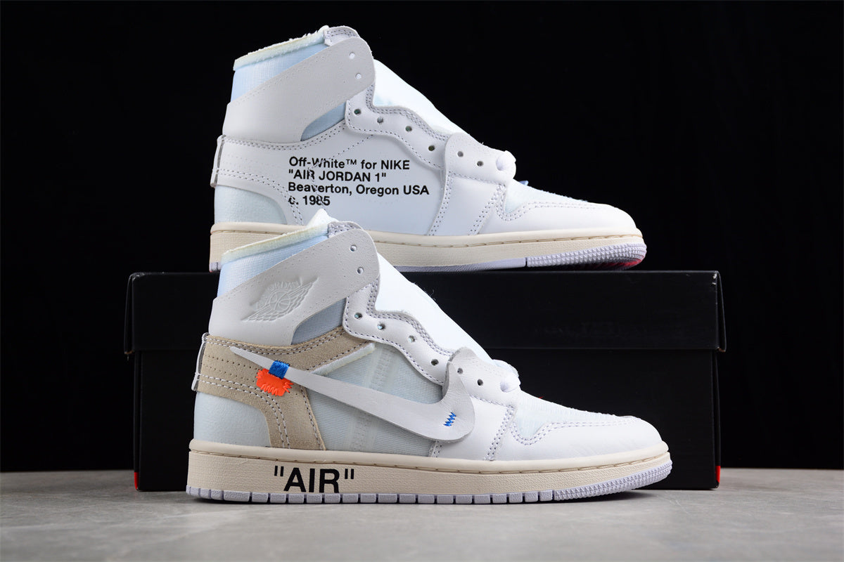 Off White x Air Jordan OW AJ1 AQ0818-100