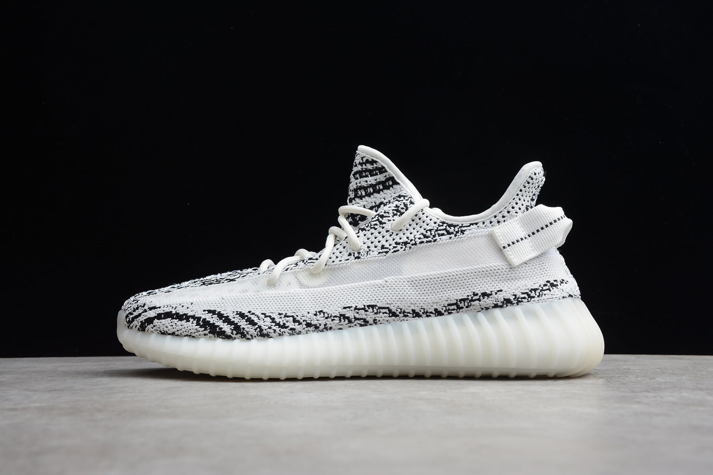 R17 Yeezy Boost 350 Black White Leopard EG7961