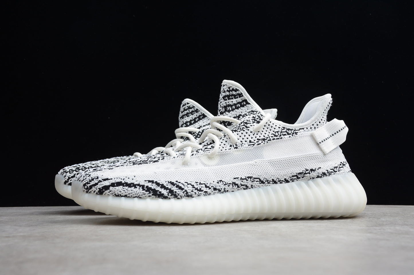 R17 Yeezy Boost 350 Black White Leopard EG7961
