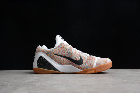 R26 Nk Kobe 9 Elite Premium Low HTM Milan "White Multi-Color"   9  698595-109