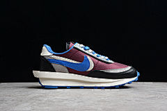 R30 Undercover x Sacai x NK LDWaffle " Night Maroon Team Royal "  DJ4877-600