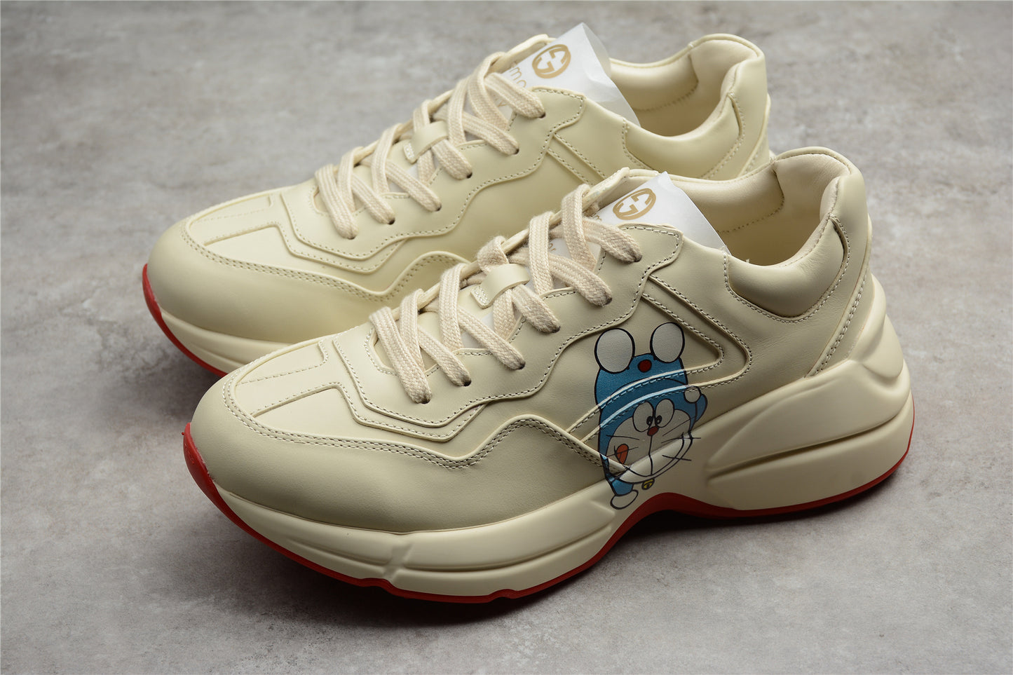 R55 Gu*cci Rhyton Vintage Trainer Sneaker 5D 528892-DRW00-9522