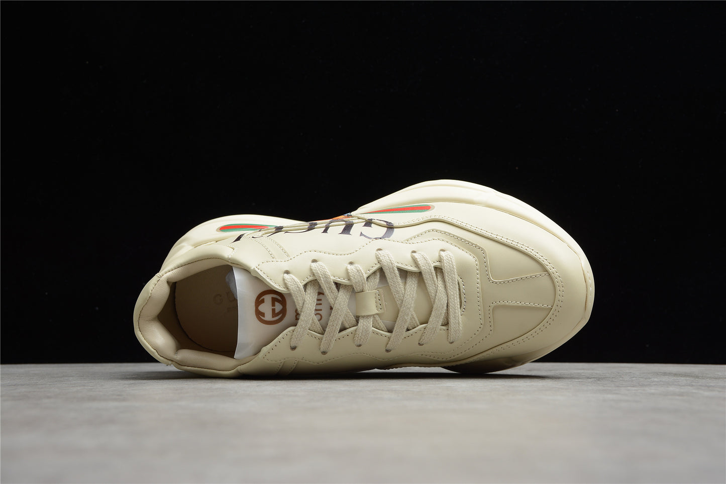 R55 Gu*cci Rhyton Vintage Trainer Sneaker 5D 528892-DRW00-9522
